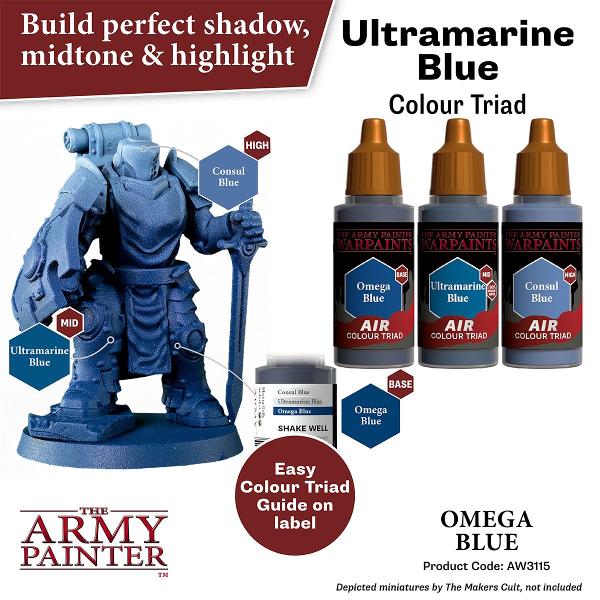 Warpaints Air: Omega Blue ( AW3115 )