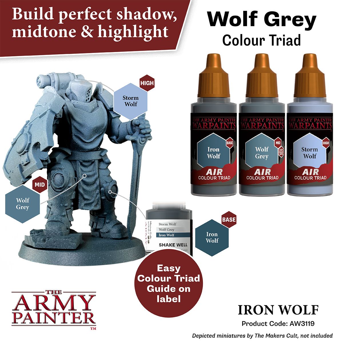 Warpaints Air: Iron Wolf ( AW3119 )