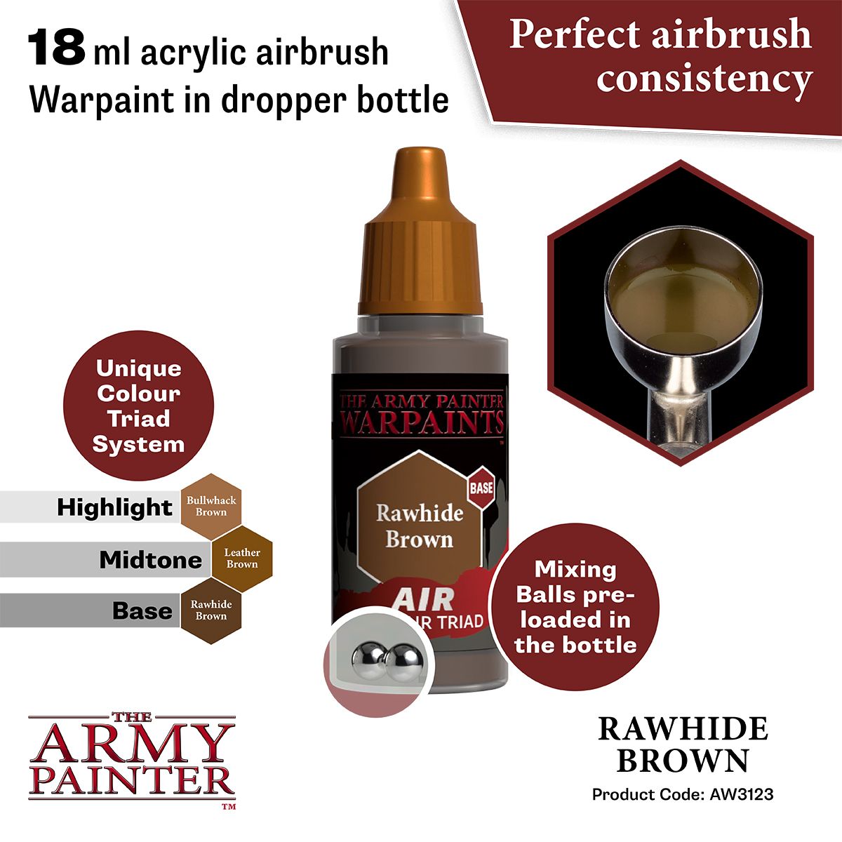 Warpaints Air: Rawhide Brown ( AW3123 )