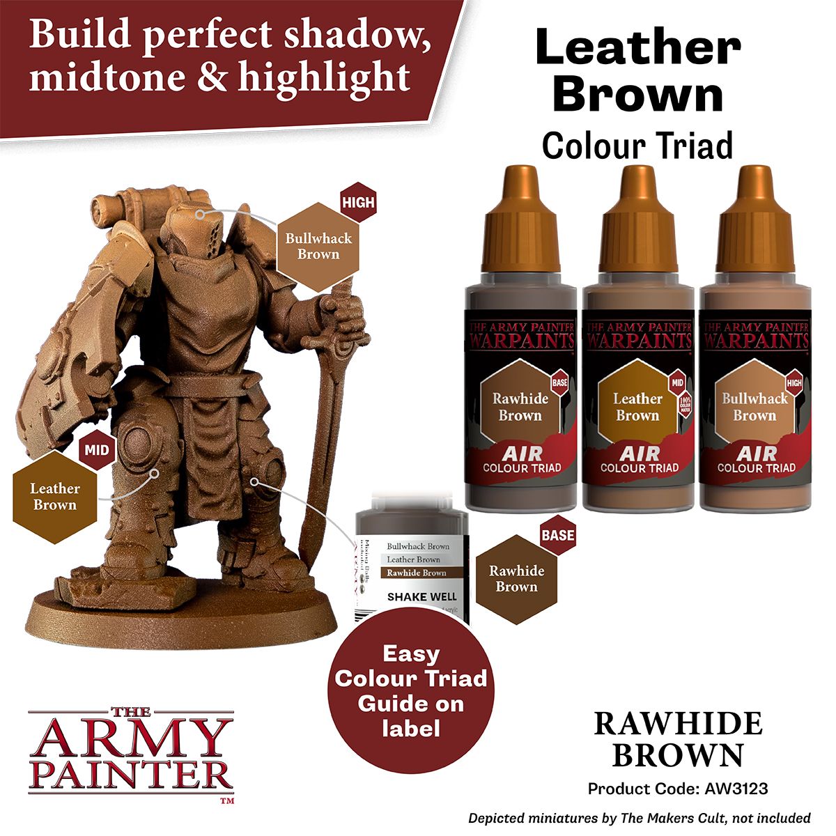 Warpaints Air: Rawhide Brown ( AW3123 )