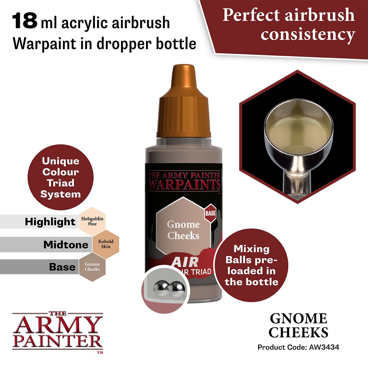 Warpaints Air: Gnome Cheeks ( AW3434 )