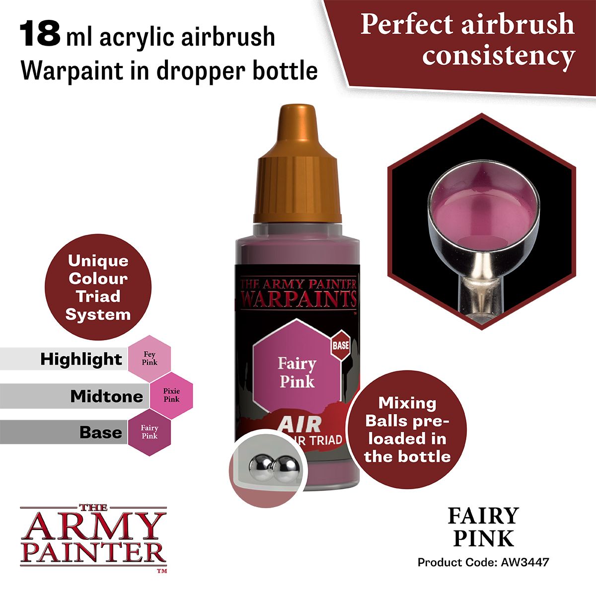 Warpaints Air: Fairy Pink ( AW3447 )