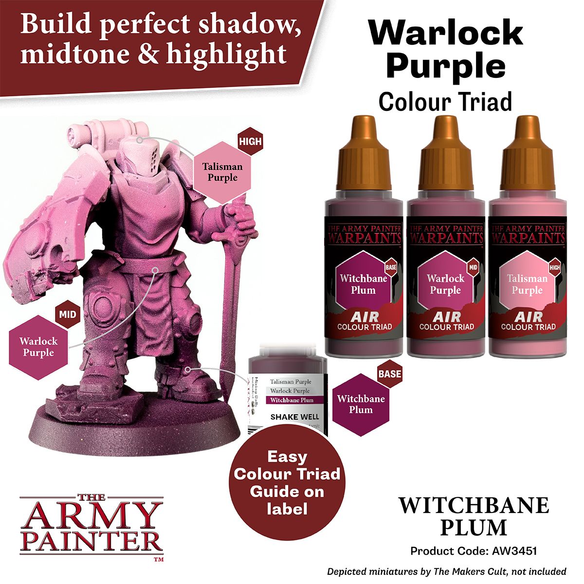 Warpaints Air: Witchbane Plum ( AW3451 )