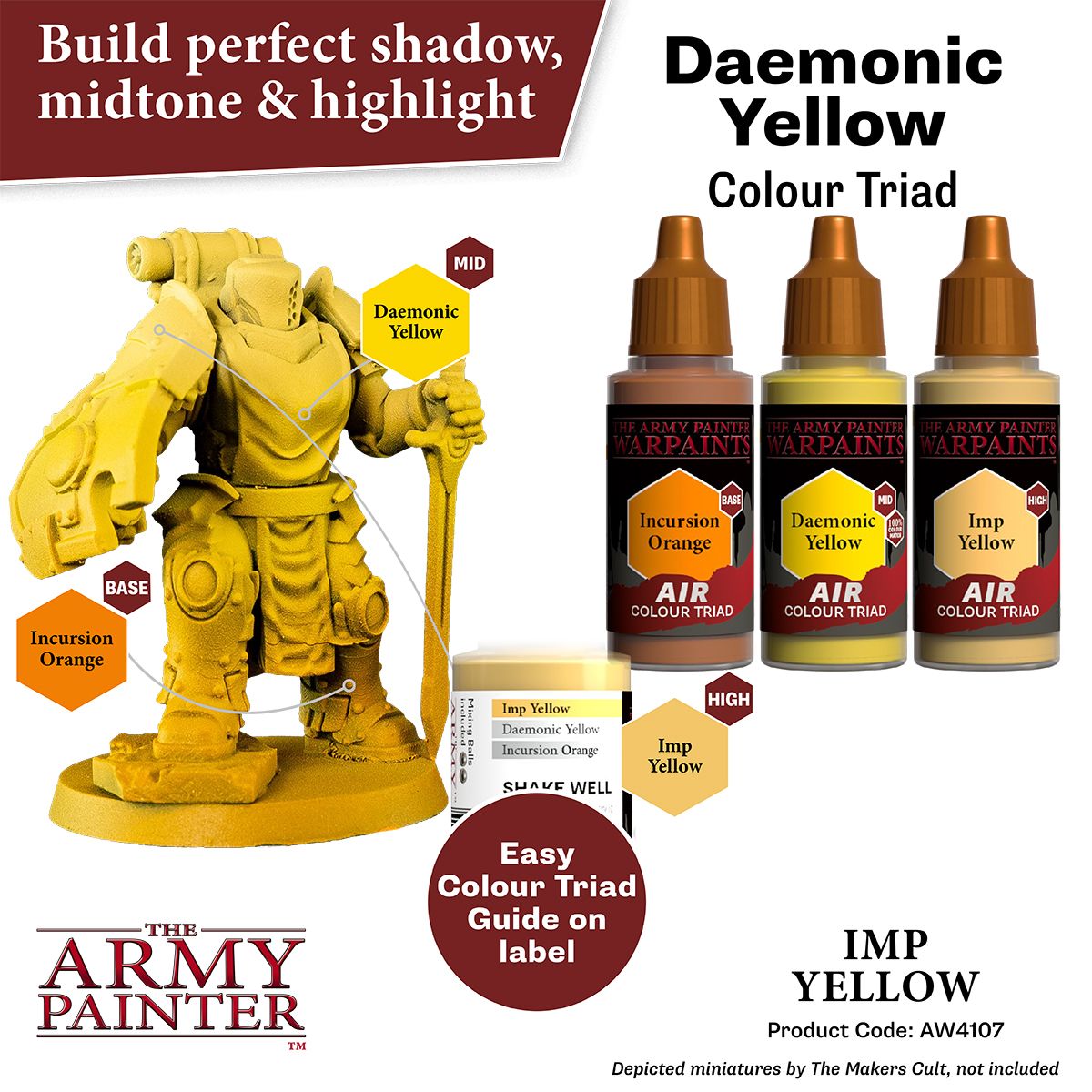 Warpaints Air: Imp Yellow ( AW4107 )