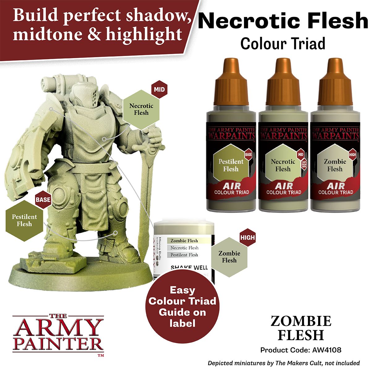 Warpaints Air: Zombie Flesh ( AW4108 )