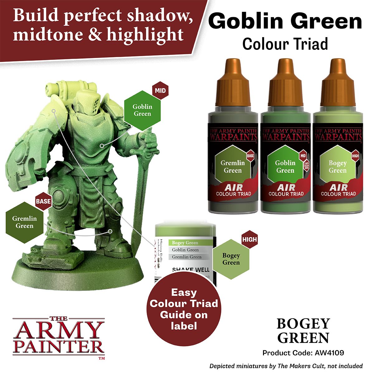 Warpaints Air: Bogey Green ( AW4109 )