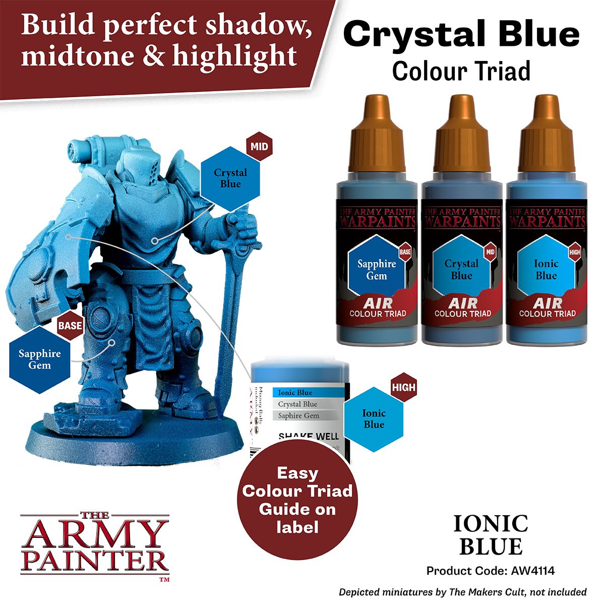 Warpaints Air: Ionic Blue ( AW4114 )