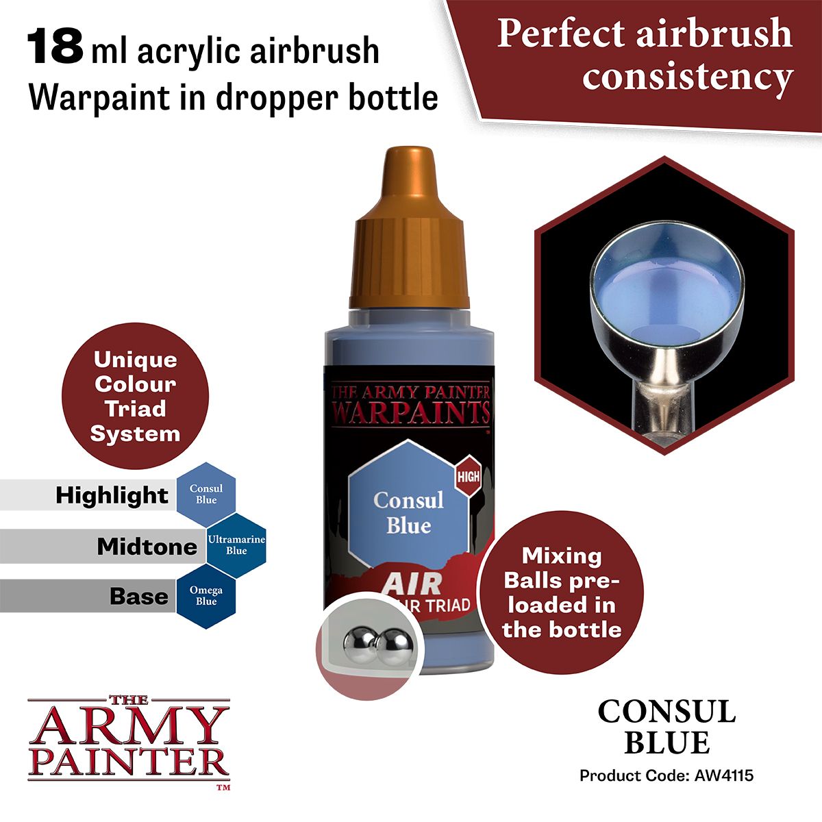 Warpaints Air: Consul Blue ( AW4115 )