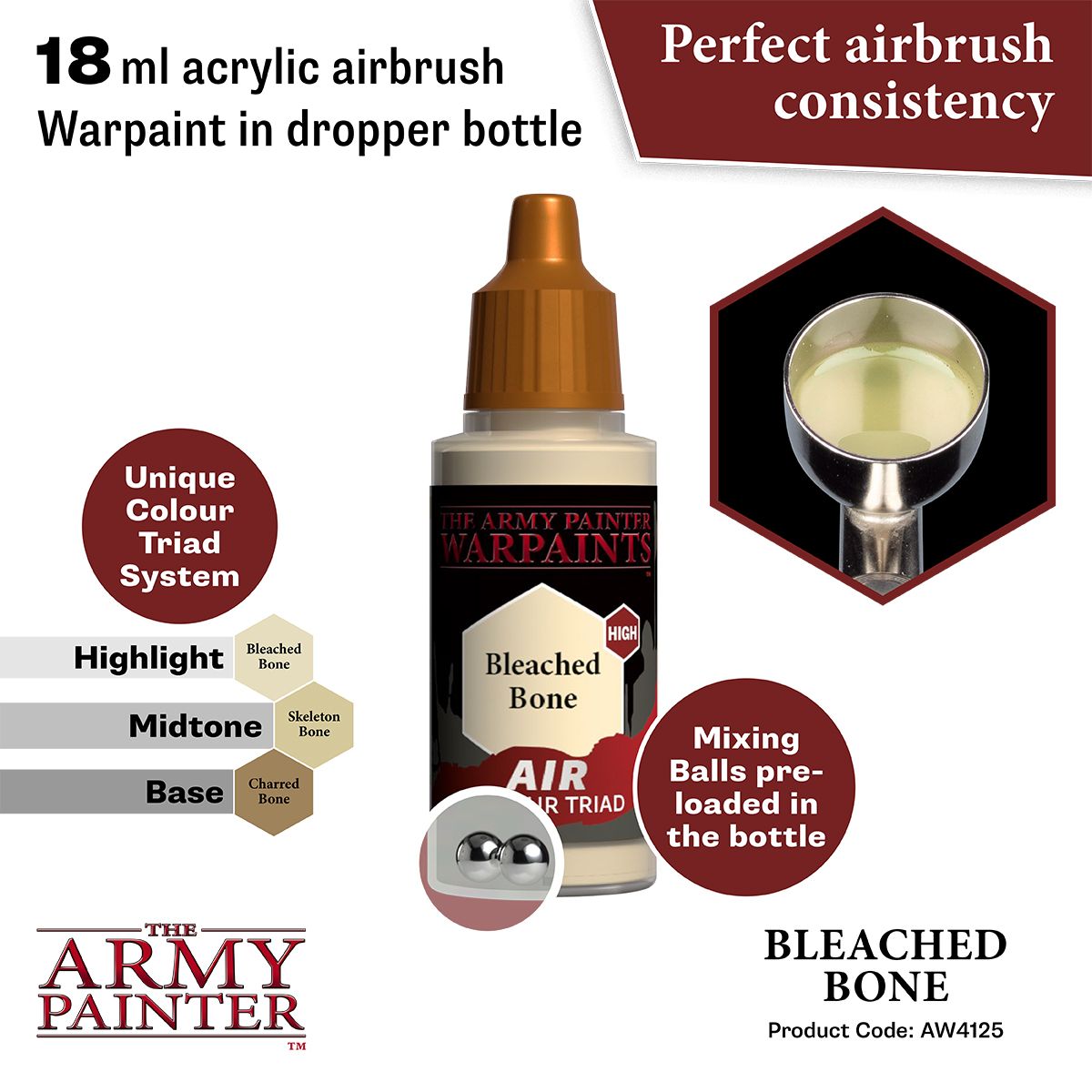 Warpaints Air: Bleached Bone ( AW4125 )