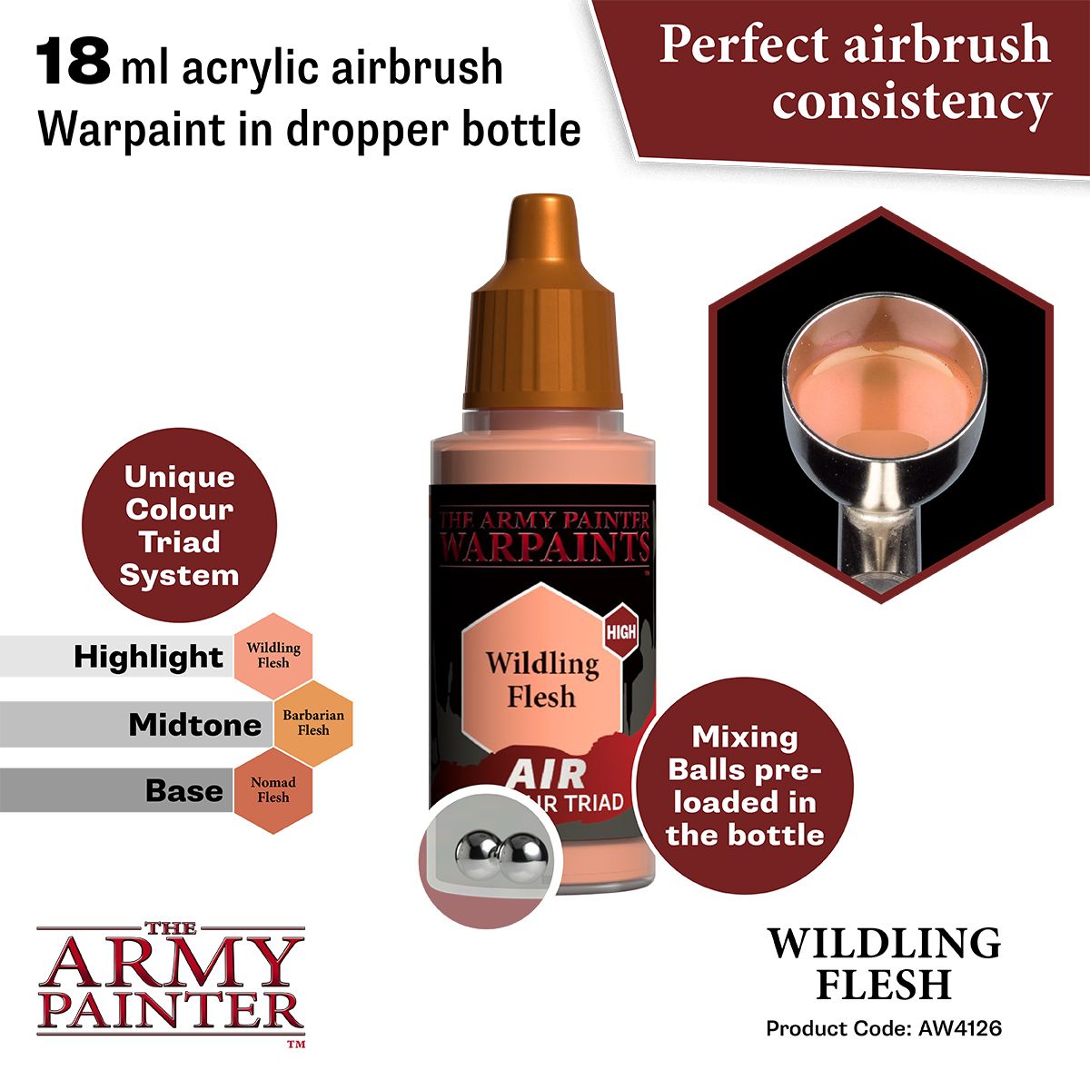 Warpaints Air: Wildling Flesh ( AW4126 )