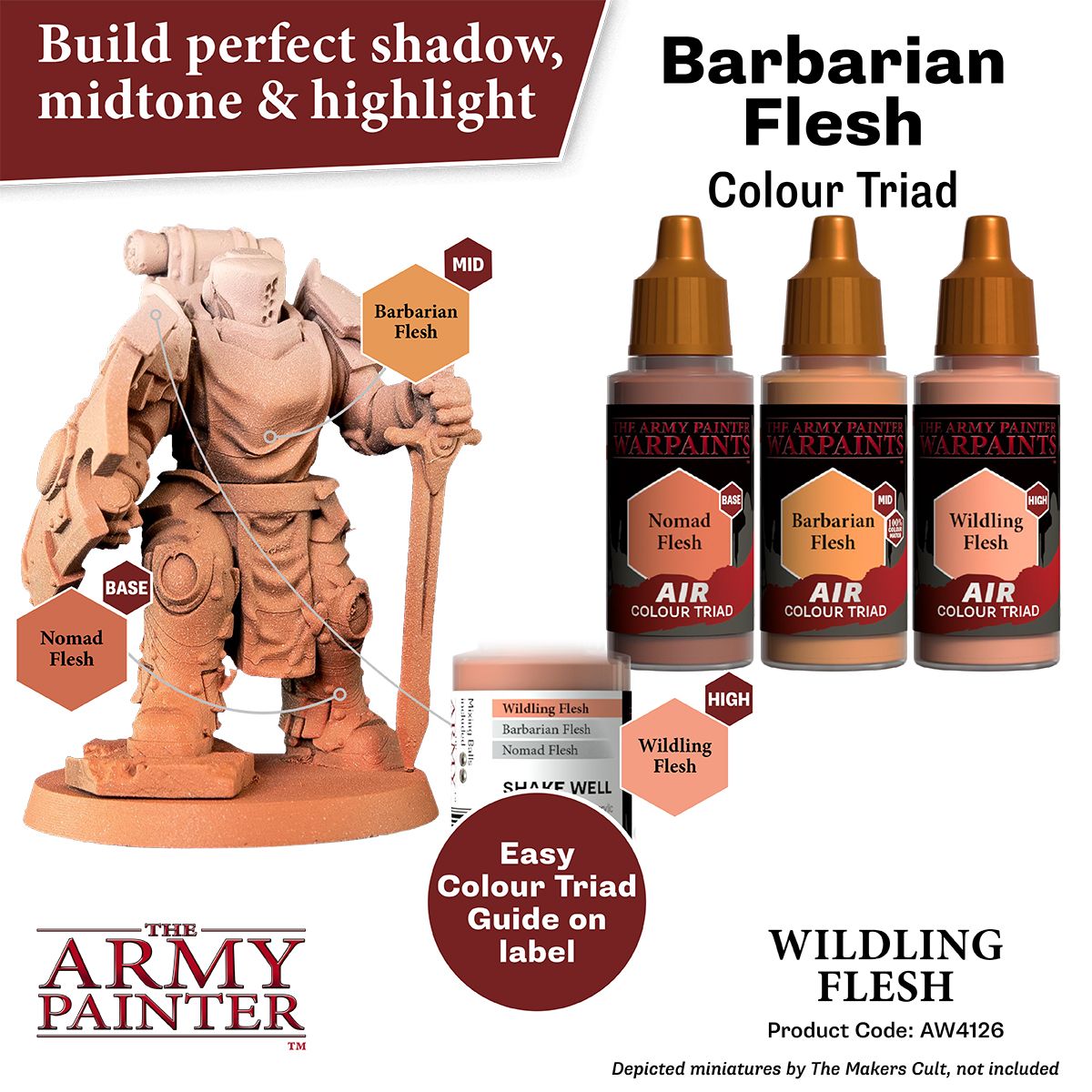 Warpaints Air: Wildling Flesh ( AW4126 )