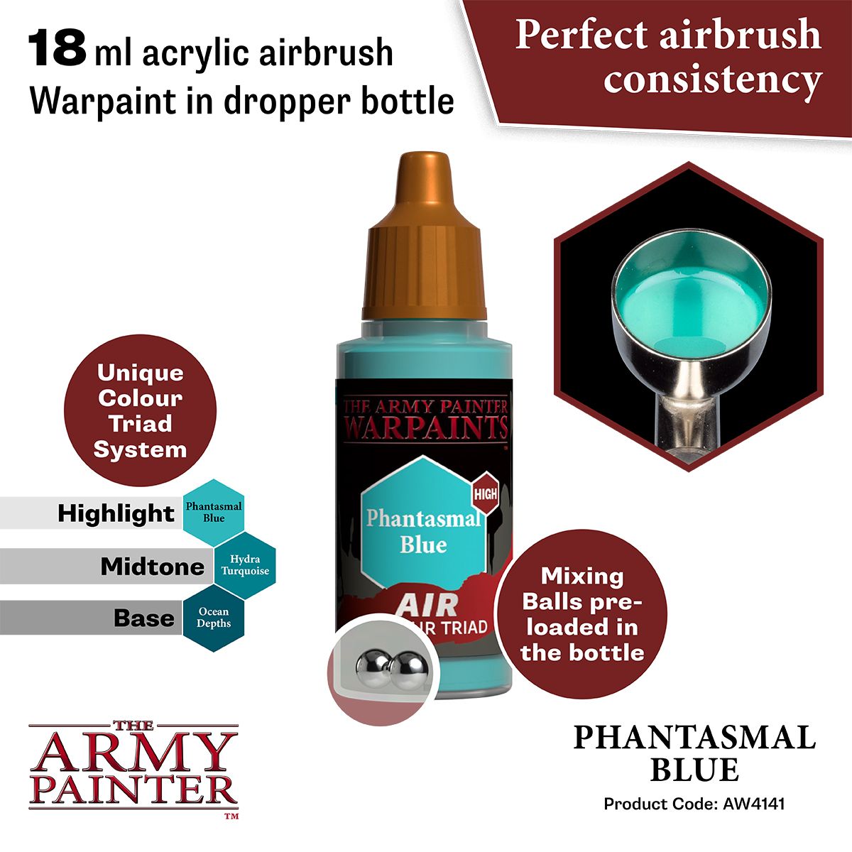 Warpaints Air: Phantasmal Blue ( AW4141 )