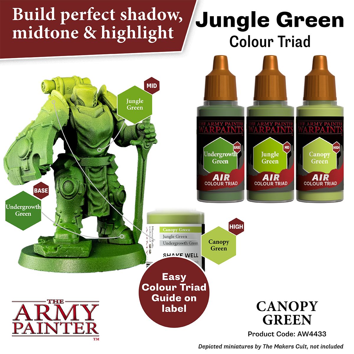 Warpaints Air: Canopy Green ( AW4433 )