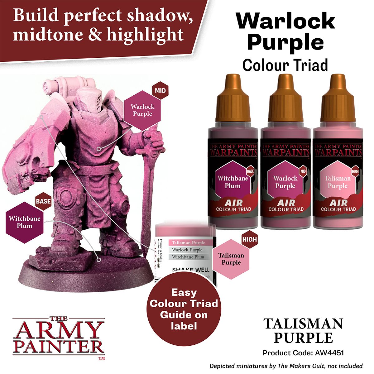 Warpaints Air: Talisman Purple ( AW4451 )