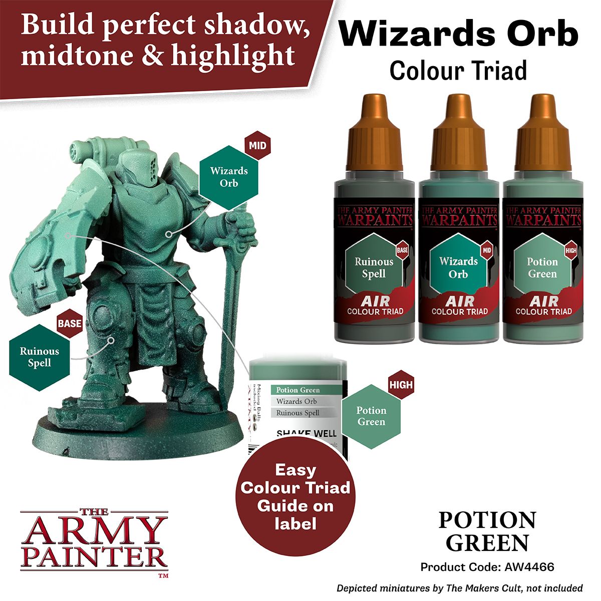 Warpaints Air: Potion Green ( AW4466 )