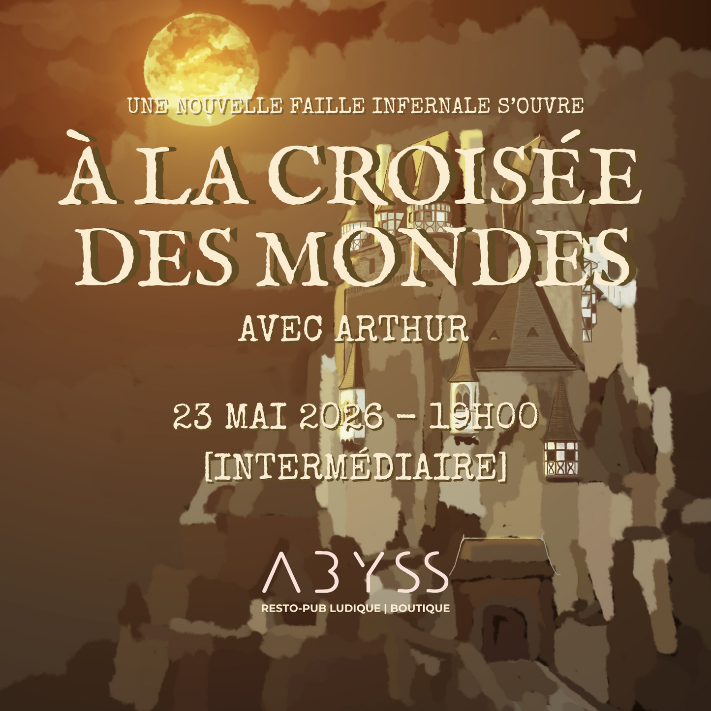 À la Croisée des Mondes | 2026-05-23 (19H & 21H45)