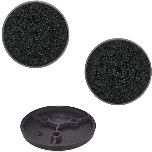Round - 50mm Base with Magnet Slots