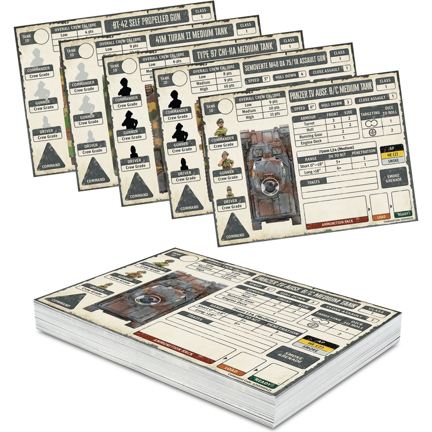 Achtung Panzer - Axis Card Pack