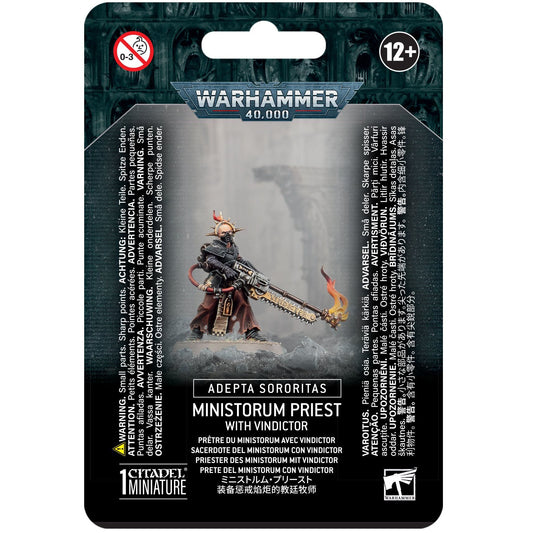 Adepta Sororitas - Ministorum Priest with Vindictor ( 52-51 )