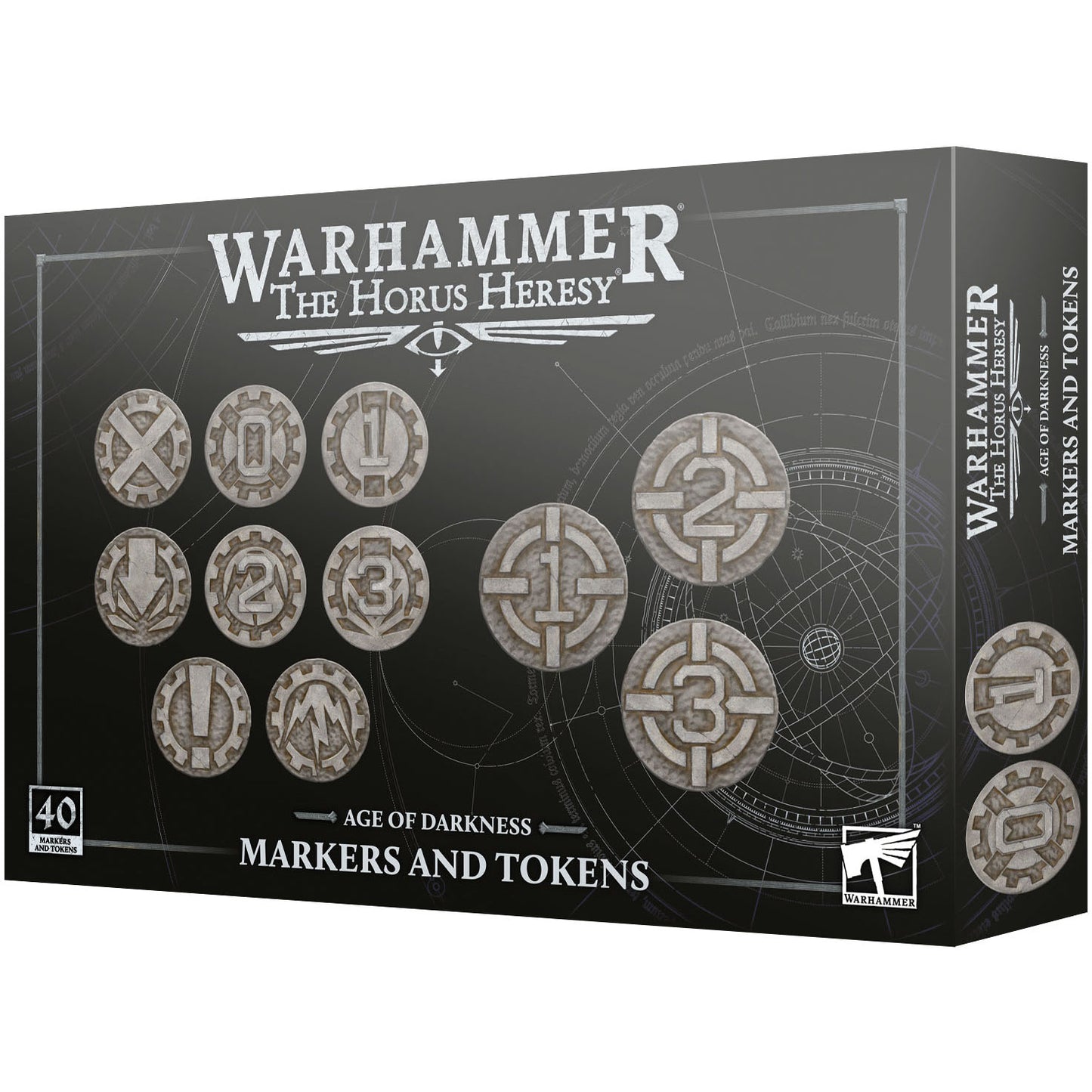 The Horus Heresy - Age of Darkness Markers and Tokens (31-131) - Used