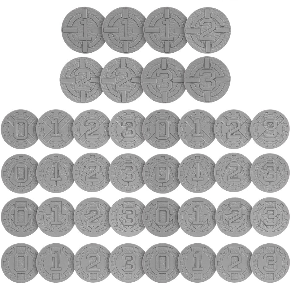 The Horus Heresy - Age of Darkness Markers and Tokens (31-131) - Used