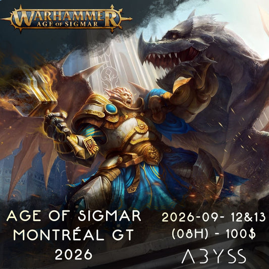 Age of Sigmar - Montréal GT 2026