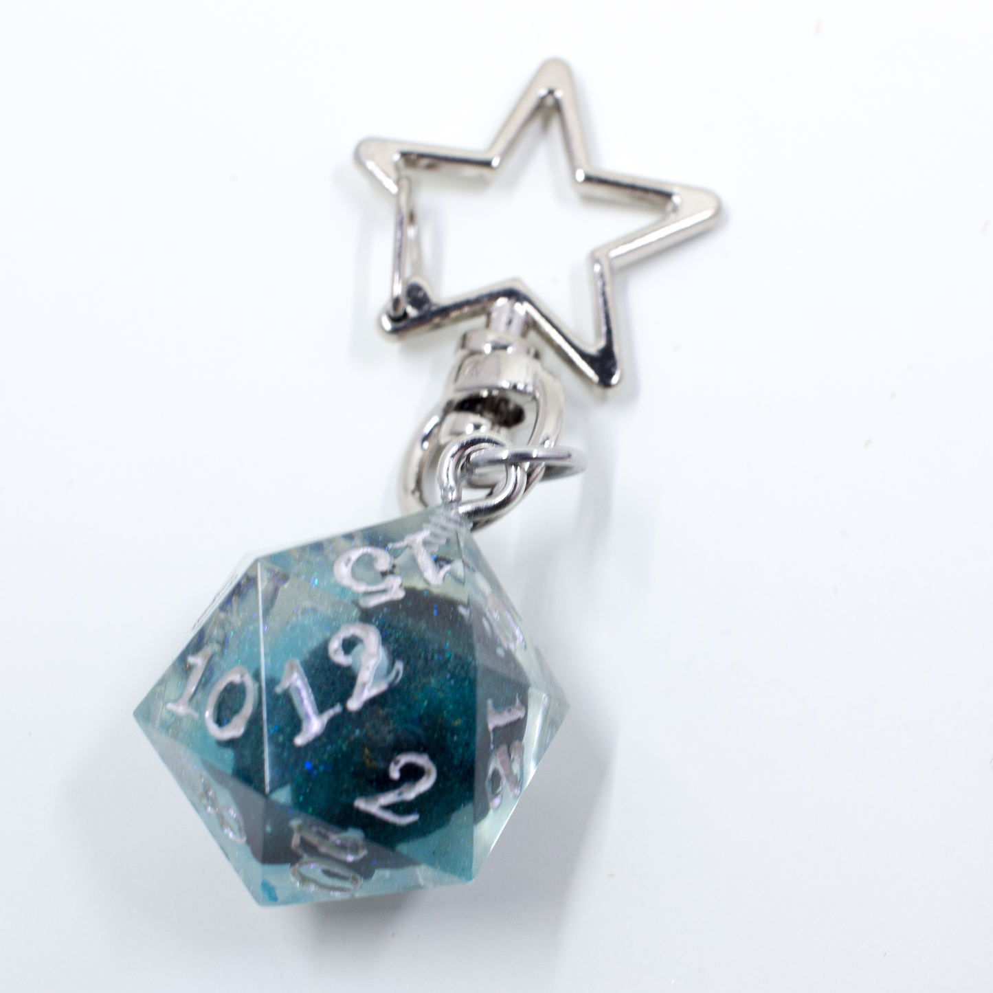Blue Crystal Atelier - D20 Keychain
