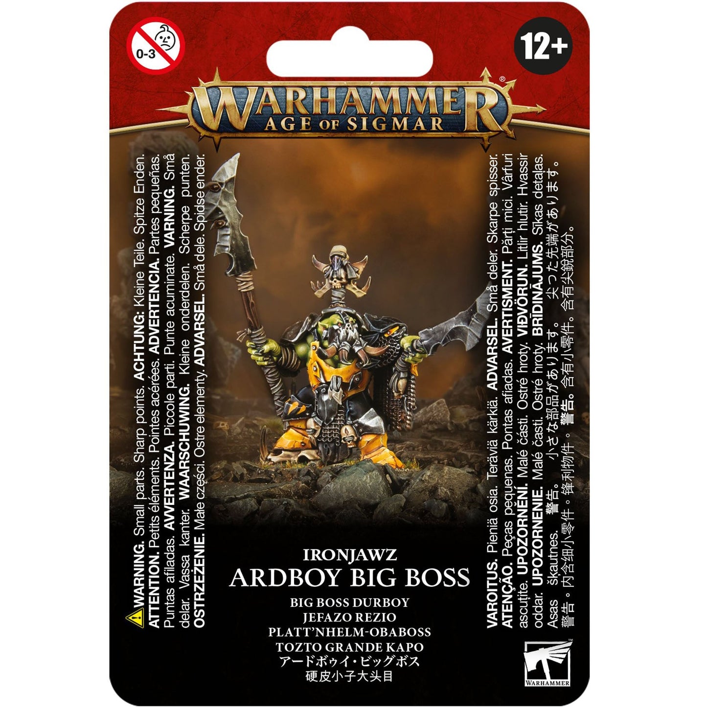 Orruk Warclans - Ardboy Big Boss ( 89-57 )
