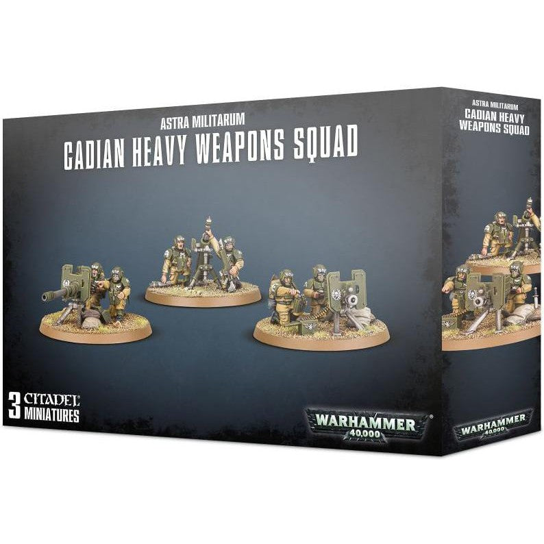 Astra Militarum Cadian Heavy Weapon Squad ( 47-19-R )