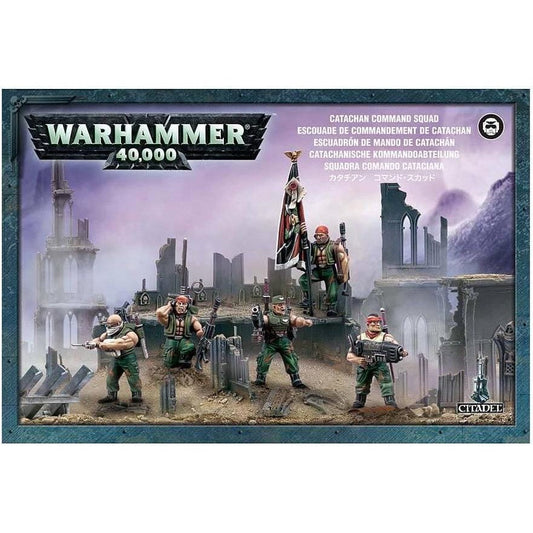 Astra Militarum - Catachan Command Squad ( 5037-W )