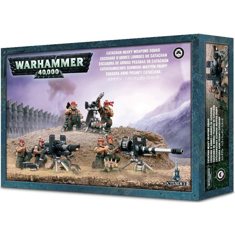 Astra Militarum - Catachan Heavy Weapon Squad ( 5014-W )