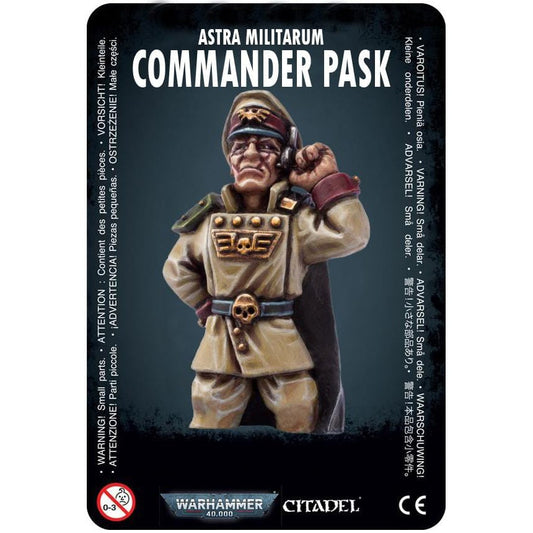Astra Militarum Knight Commander Pask (Metal) ( 5276-MW ) - Used