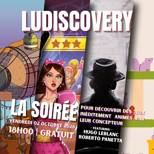 Ludiscovery - 1ère Édition - 2026-10-02 (18H)