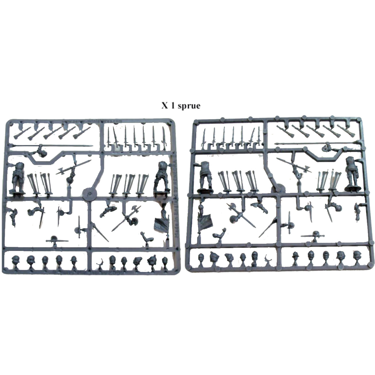 Wars of the Roses command sprue 1455-1487 (B21)