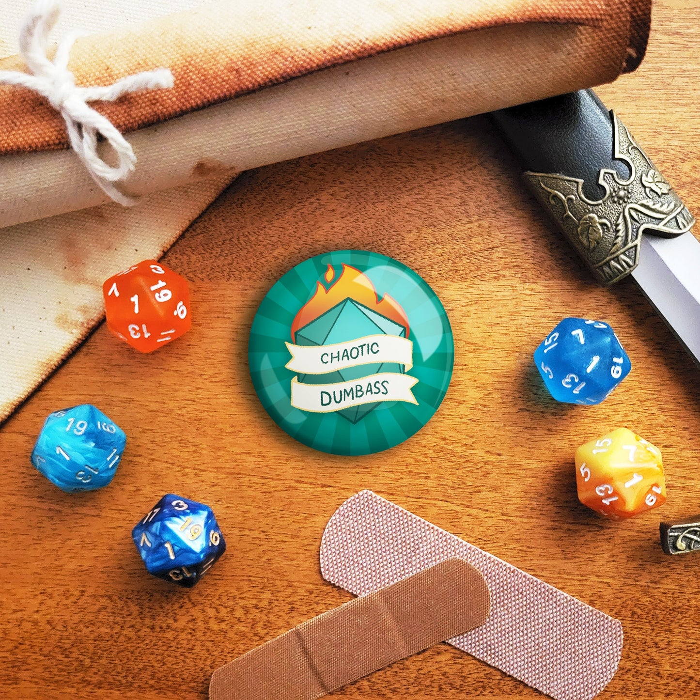Warlock's Quill - D&D Buttons