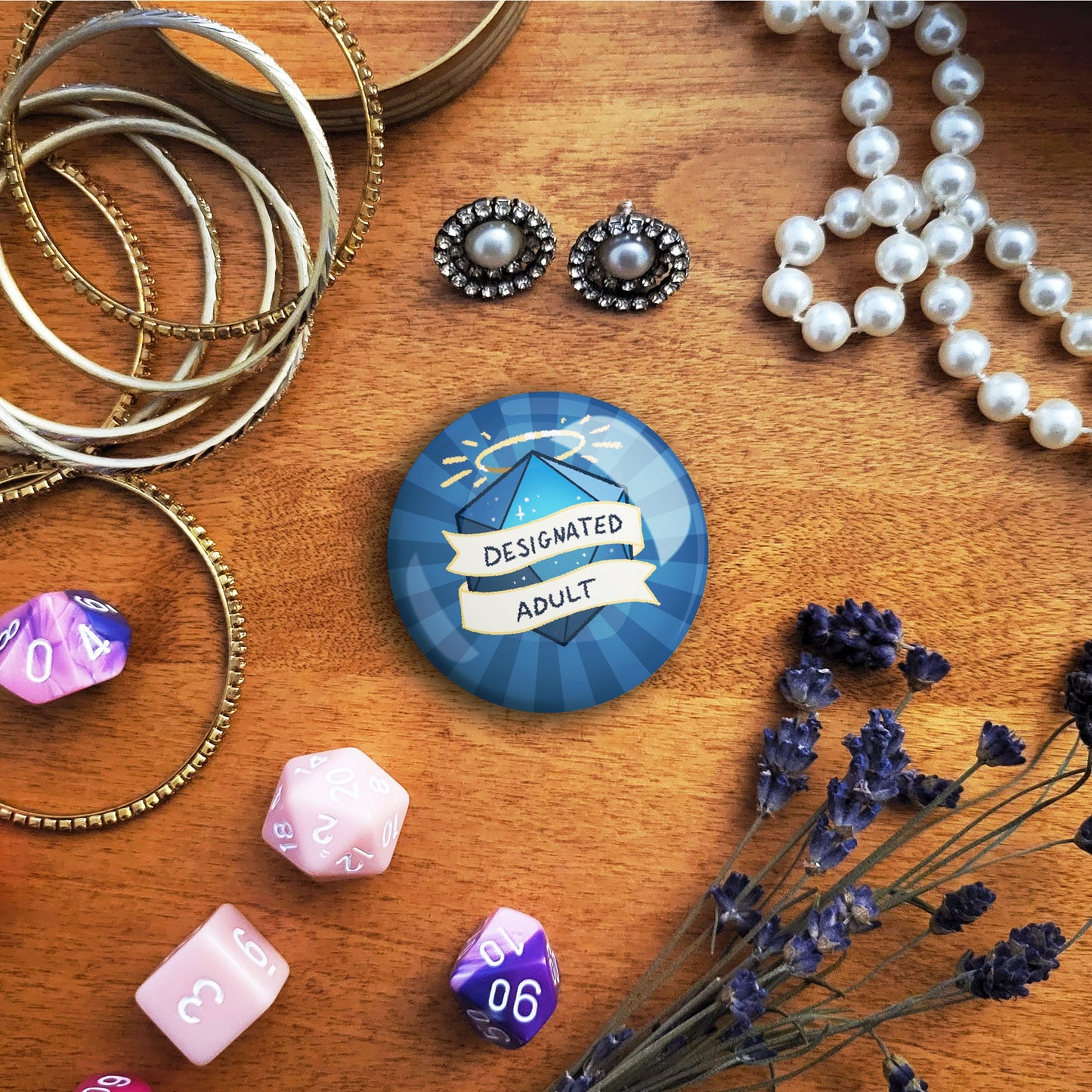 Warlock's Quill - D&D Buttons