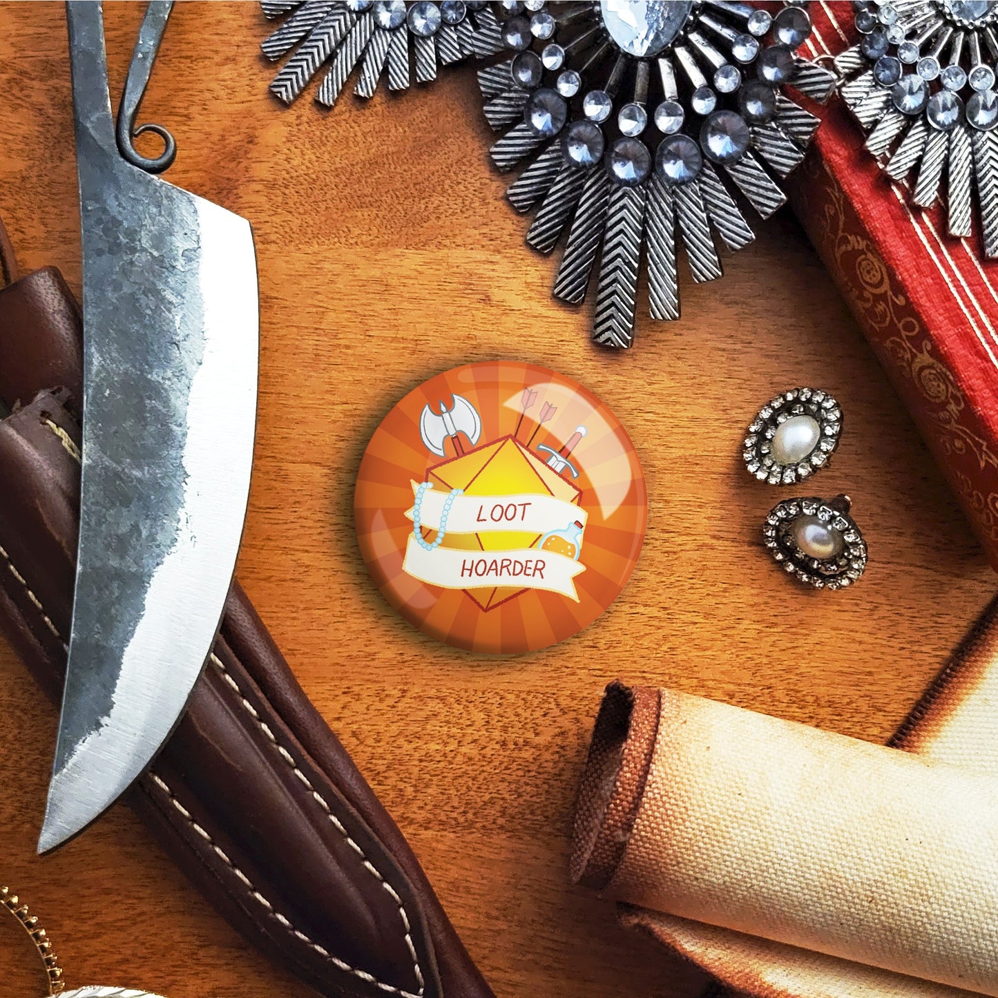 Warlock's Quill - D&D Buttons