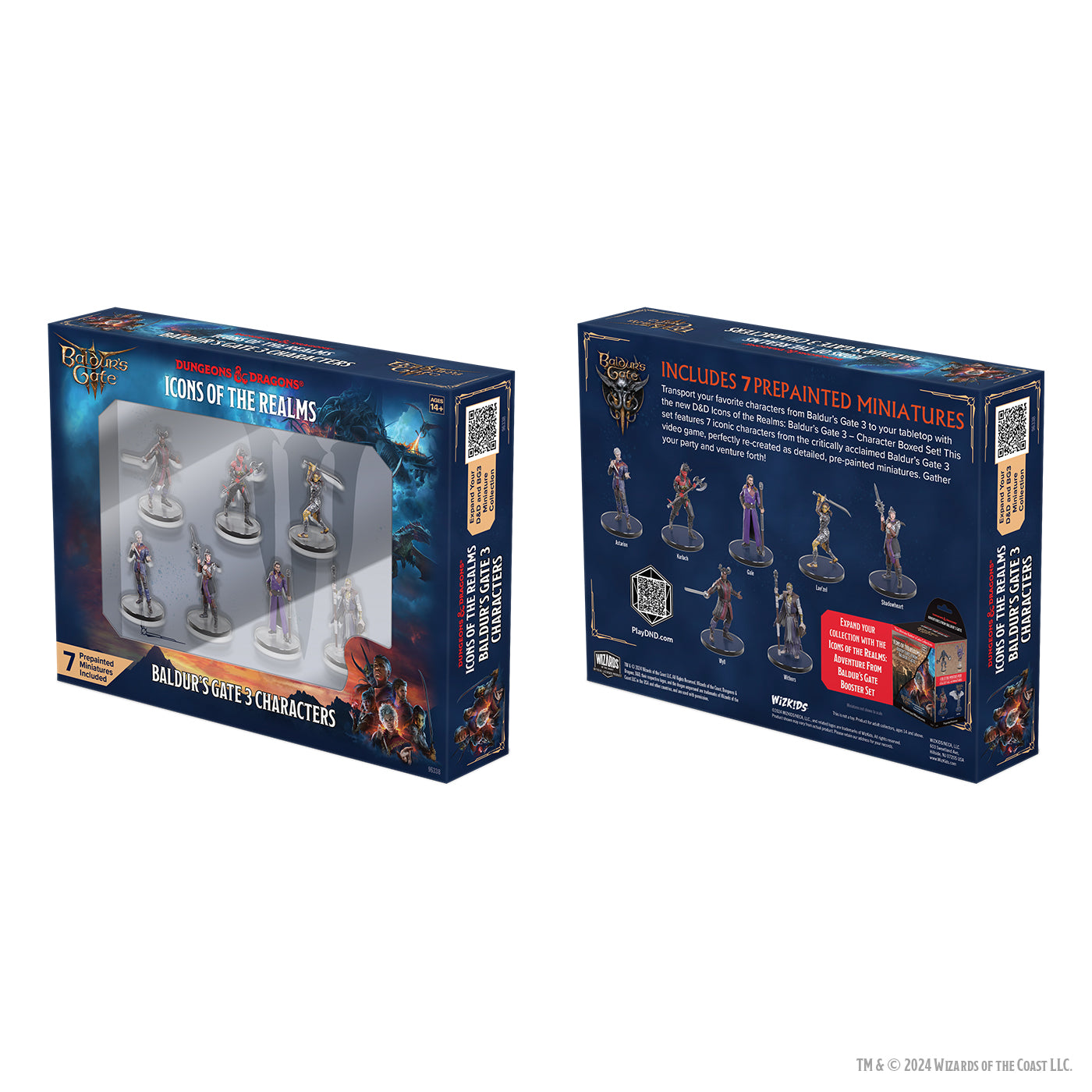 D&D Icons of the Realms: Adventure from Baldur's Gate - BG3 Characters Box Set