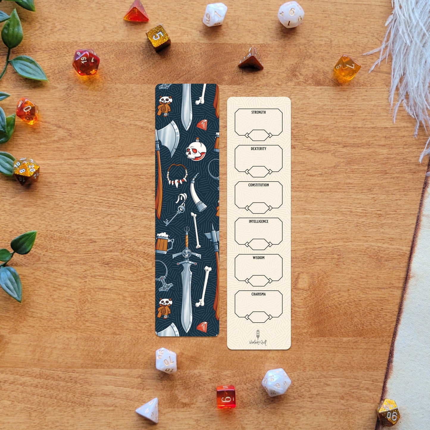 Warlock' Quill - D&D Bookmarks