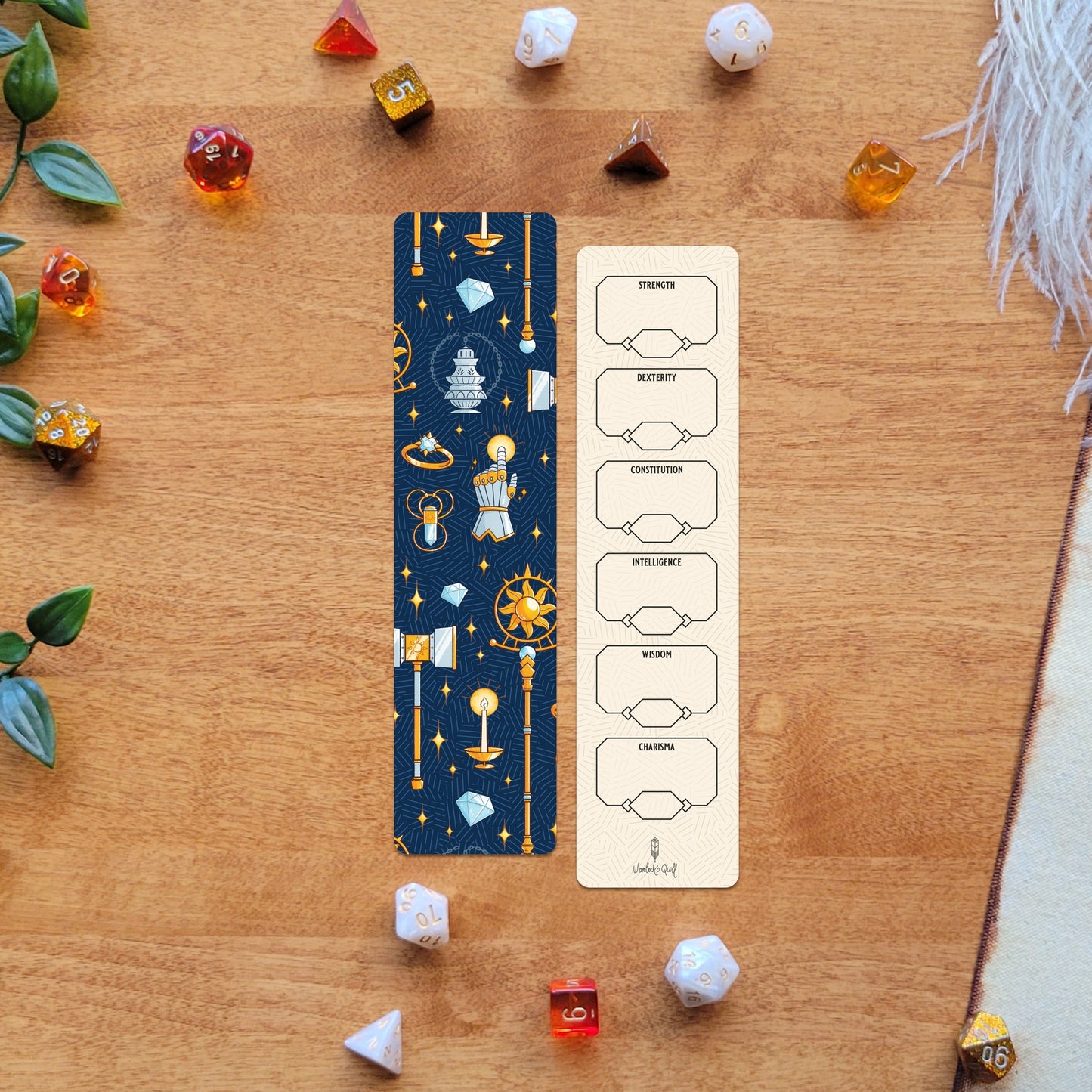Warlock' Quill - D&D Bookmarks