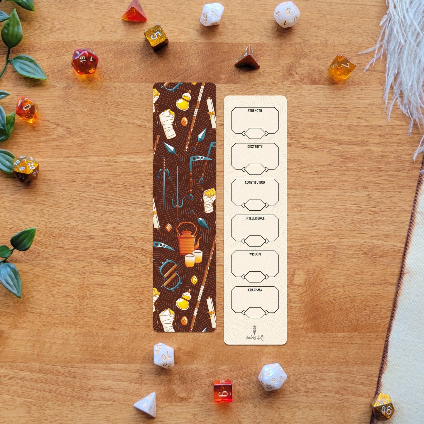 Warlock' Quill - D&D Bookmarks