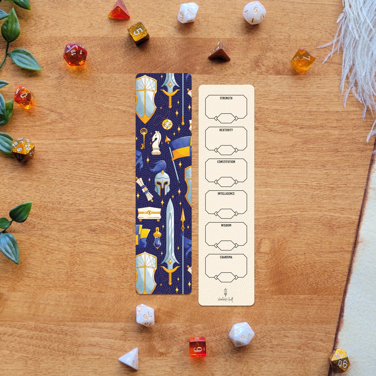Warlock' Quill - D&D Bookmarks
