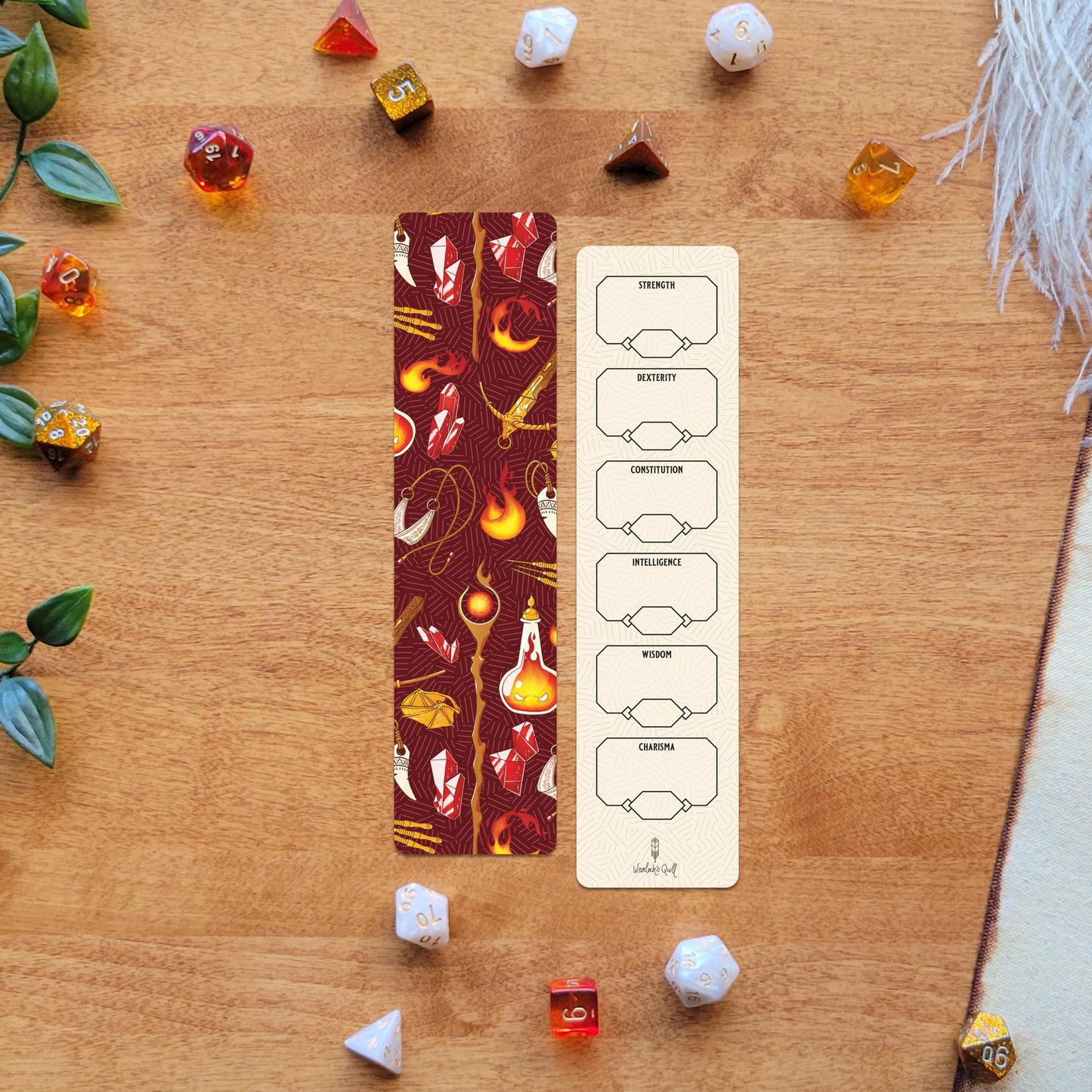 Warlock' Quill - D&D Bookmarks