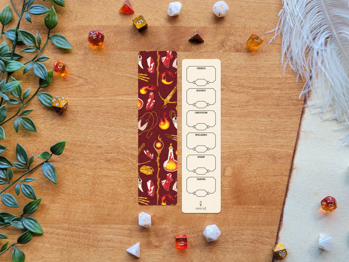 Warlock' Quill - D&D Bookmarks