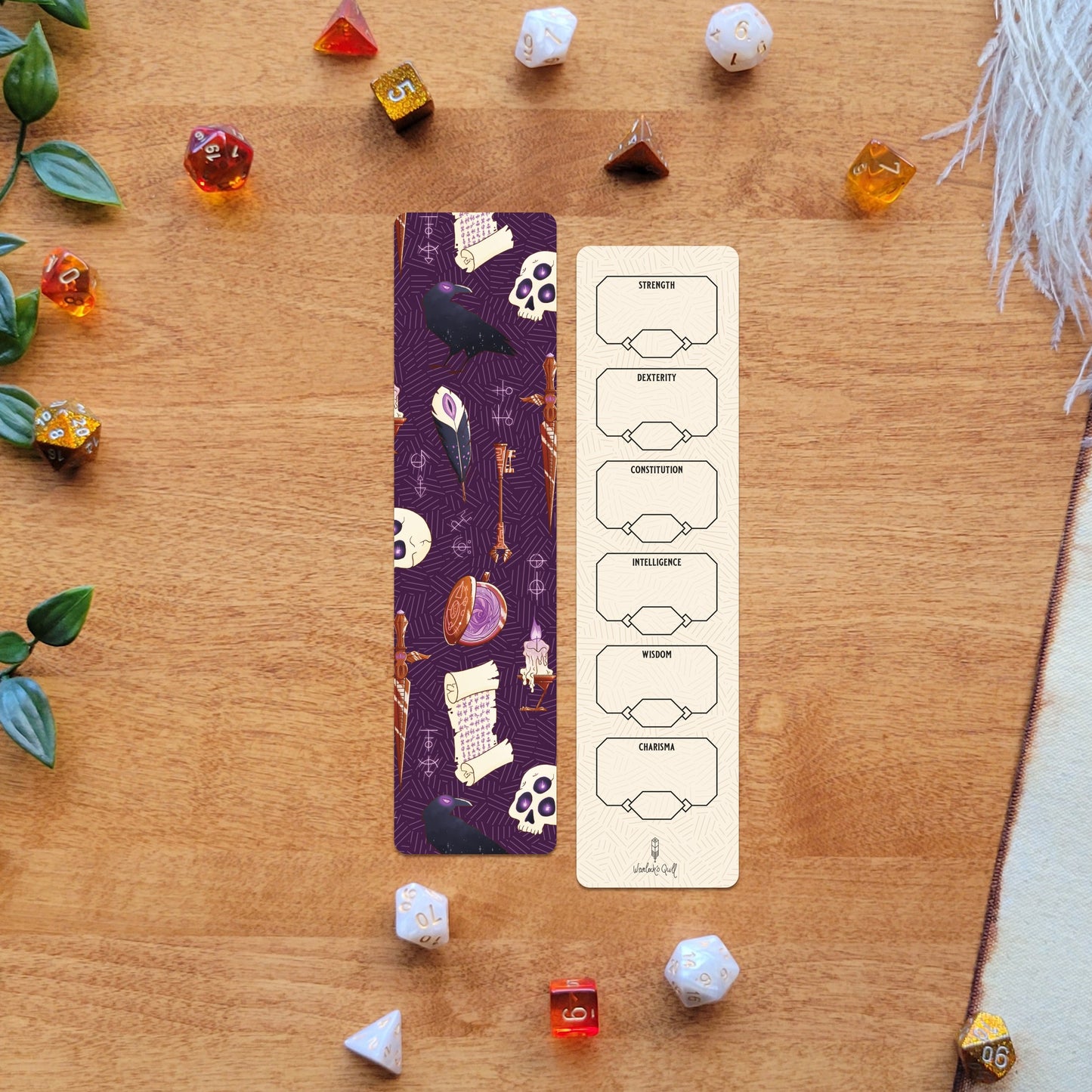 Warlock' Quill - D&D Bookmarks