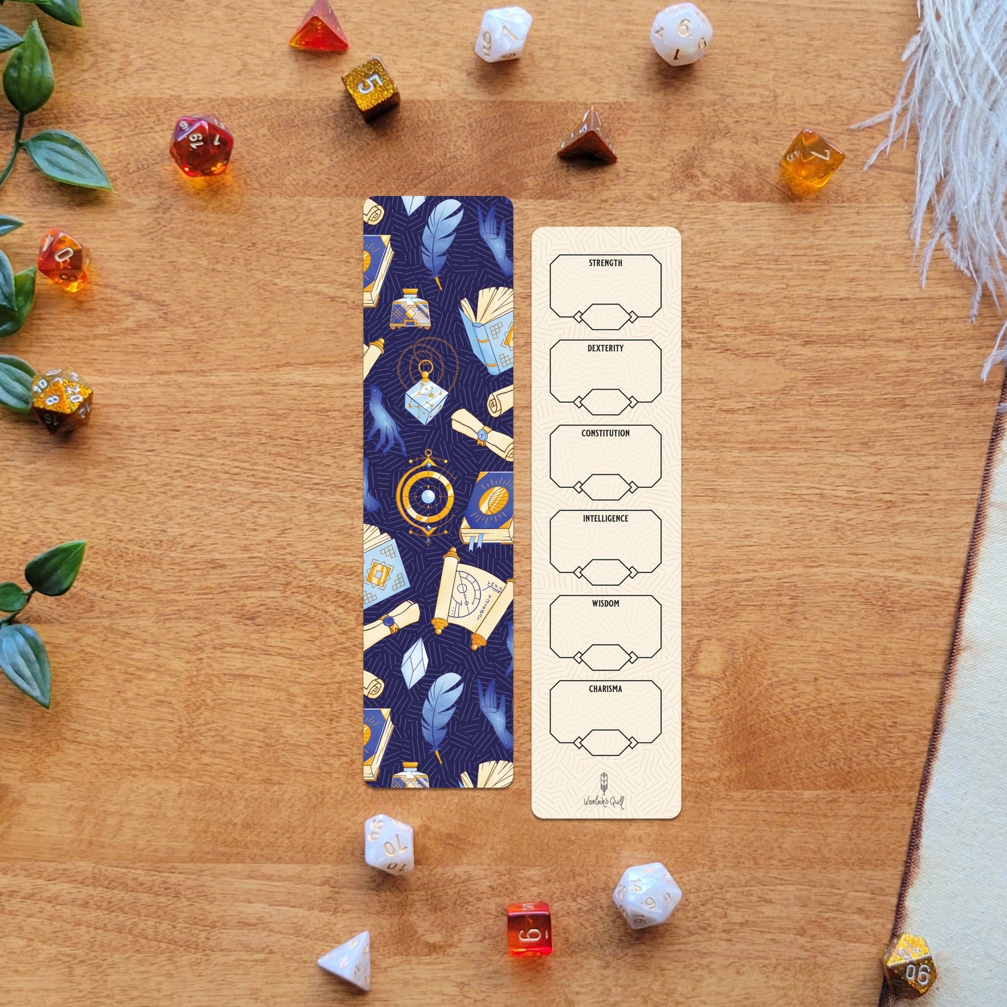 Warlock' Quill - D&D Bookmarks