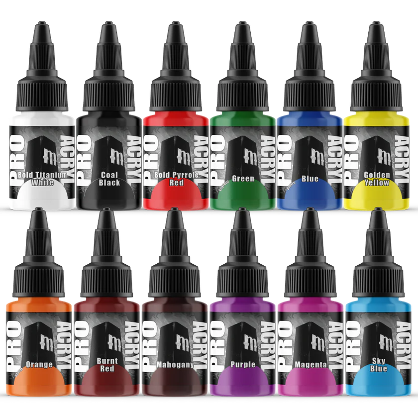 Pro Acryl - Base Paint Set