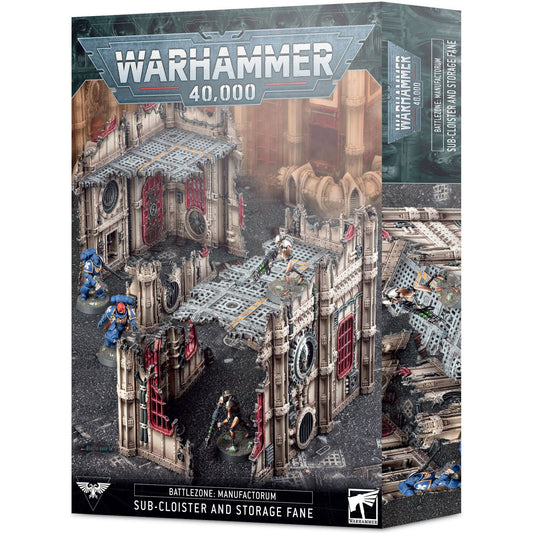 Terrain - Battlezone Manufactorum: Sub-Cloister & Storage Fane ( 64-62 ) - Used