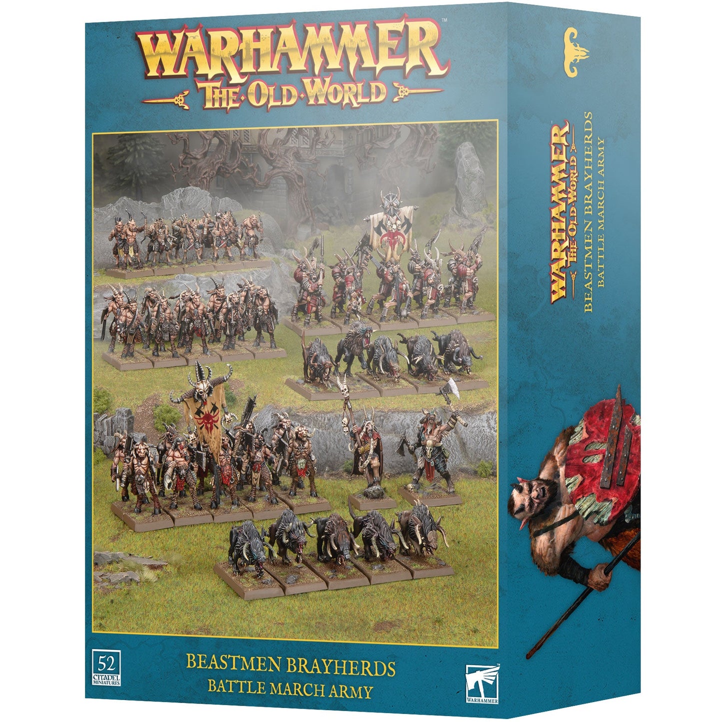 Beastmen Brayherds - Battle March Army (08-112)