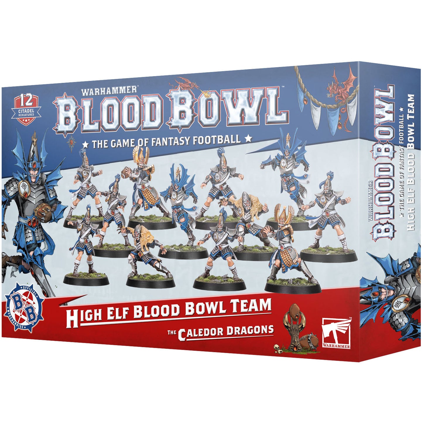 Blood Bowl Team - High Elf: The Caledor Dragons (202-62)